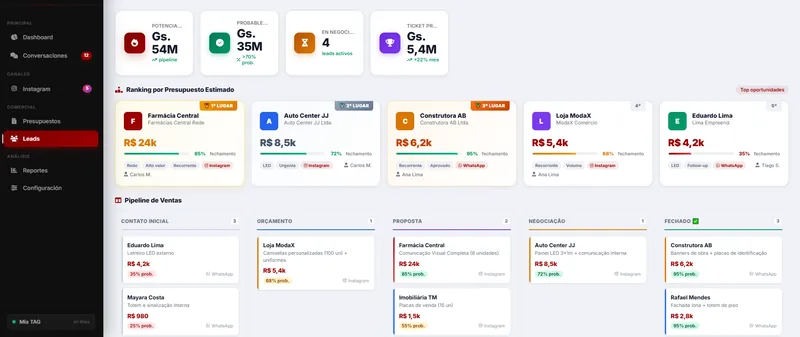 Landing page
